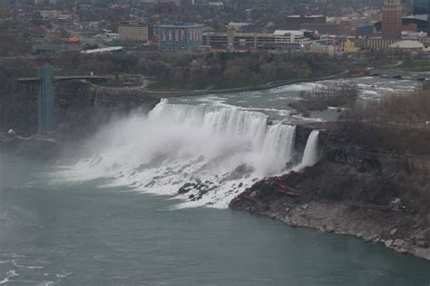 Niagara Falls View Of American Side From Canada Niagara Falls