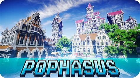 A minecraft challenge map with 10 unique genres. Minecraft - Beautiful Pophasus City - Map w/ Download ...