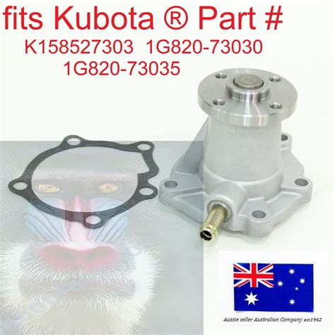 For Kubota Water Pump Z400 Z482 Z602 D600 D722 D782 V800 D902 Engine