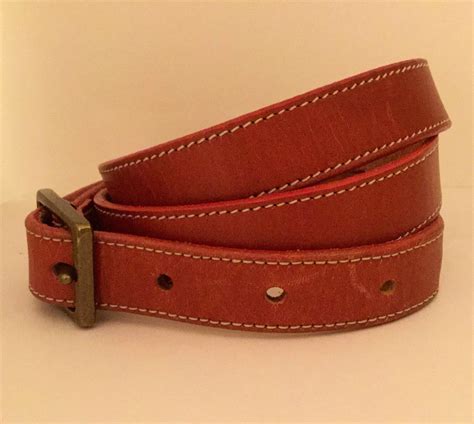 Banana Republic Italian Leather Vintage Belt Etsy Vintage Belts