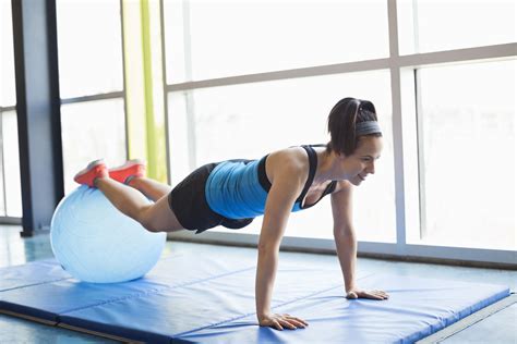 Core Workout For The Exercise Ball