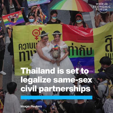 Thailand To Advance Lgbtq Rights Through New Civil Partnership Law World Economic Forum