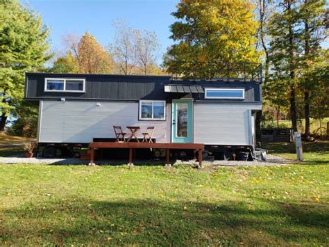 The Large Modern Tiny House Is 350 Feet Of Luxury For Sale Tiny Houses