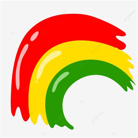 Rainbow Tint Red Yellow Green Rainbow Red Yellow Png Transparent