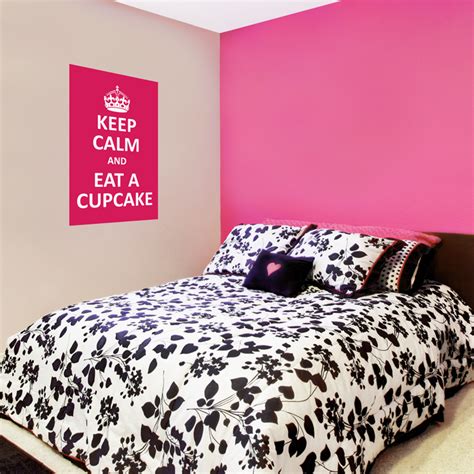 Keep Calm Quote Printed Wall Decals Graphics Stickers