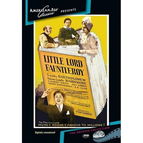 Little Lord Fauntleroy Dvd
