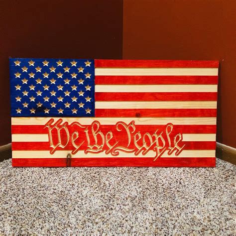 We The People Us Flag Etsy