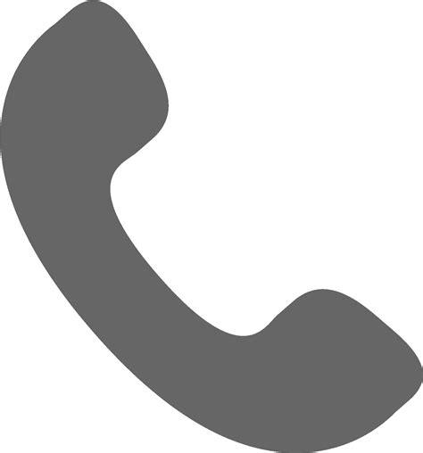 Download Phone Phone Icon Grey Png Png Image With No Background