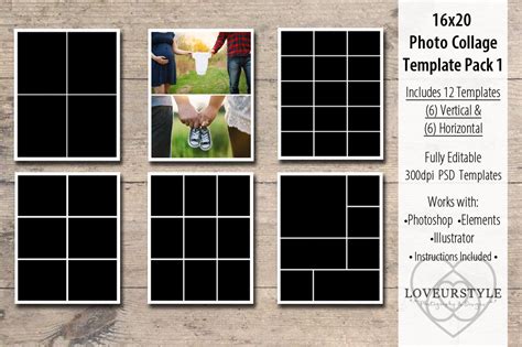 Free Downloadable Collage Templates