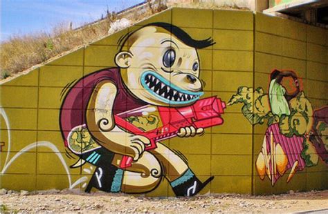 Facts Around Us 65 Awesome Graffiti Art Pictures Crazy Graffiti Art