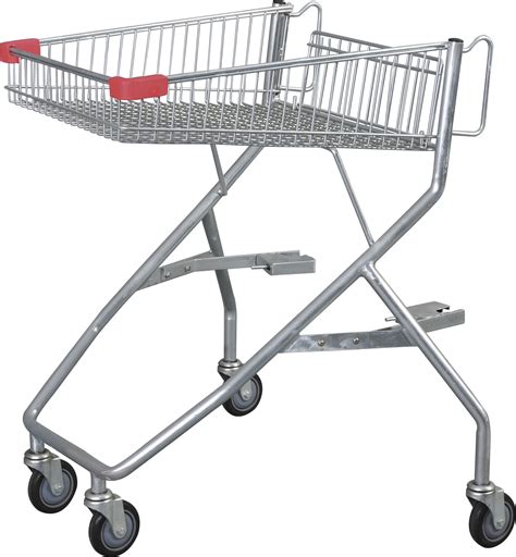 80l 120l Lower Metal Basket Disabled Shopping Trolley For Wheel Chairs