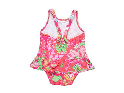 Lilly Pulitzer Kids Ruth Printed Swimsuit Infant пляжная одежда для