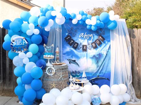 Ahoy Its A Boy Nautical Baby Shower Party Design Styling And