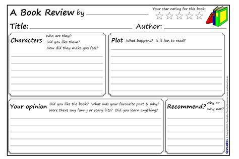 KS2 Book Review | Writing a book review, Book review template, Writing a book