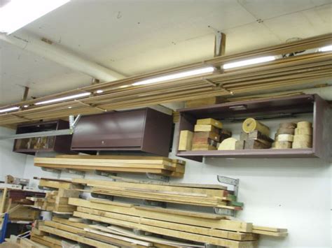 • in this video, i made a plywood and lumber storage on wheels. overhead lumber storage garage - Google Search | Lumber ...