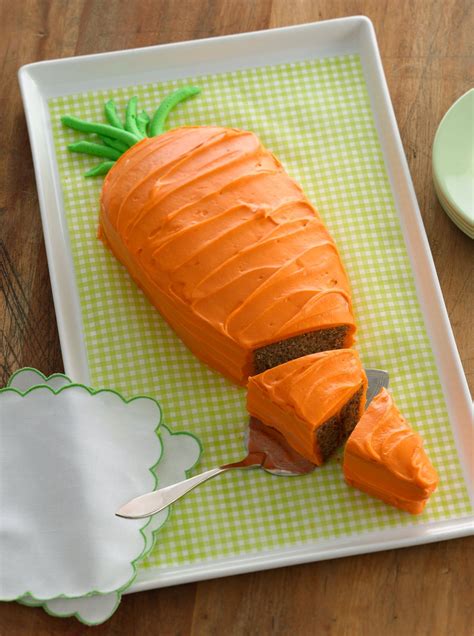 Carrot Shaped Carrot Cake Recipe Carrot Cake Cake Shapes Easter