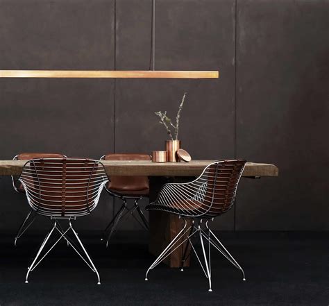 Modern Designed Wire Dining Chairs Decoration Channel