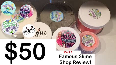 50 Famous Slime Shop Review Slimeyoda Parakeetslimes And More