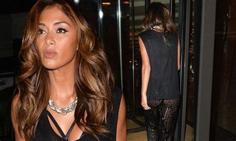 Glam Girl Nicole Scherzinger Dazzles In Revealing Sequined Trousers And