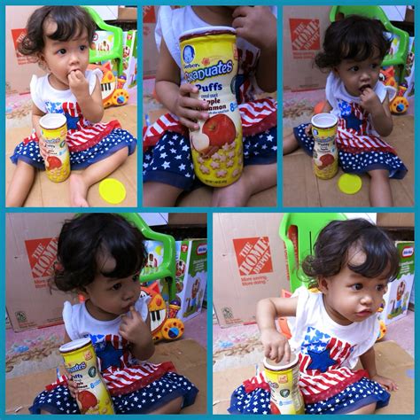 This usually happens around 8 or 9 months. ~StrawBerry TaGs~: Baby Food: Gerber Graduates Puffs ...