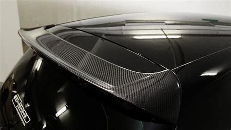Revozport Style Carbon Fiber Car Rear Roof Spoiler Wing For Volkswagen