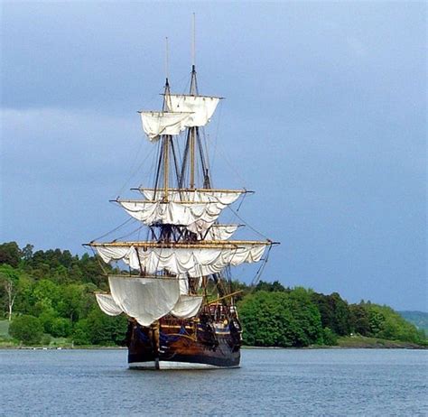 East Indiaman GÃ¶theborg Marine Art Sailing Vessel Norse Vikings