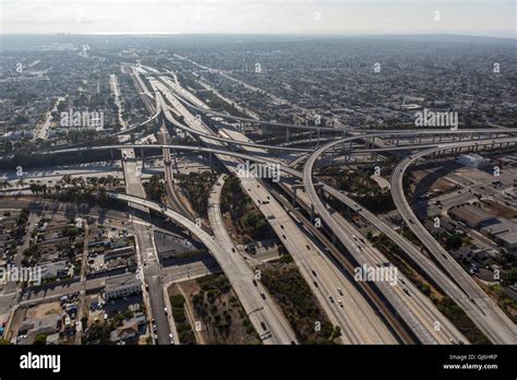 110 105 Freeway Interchange Hi Res Stock Photography And Images Alamy