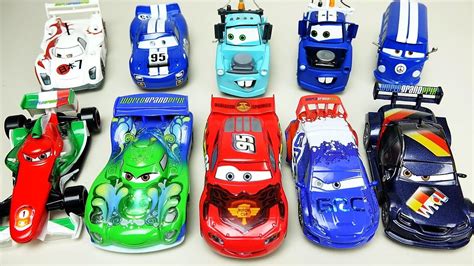 Cars Disney Cars Lightning Mcqueen Neon Light Up 6 Sets 4 Master Custom