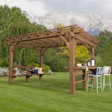With his help, you'll love spending your days and nights outside with family and friends. 10-x-14-Oasis-Pergola-Brown-2_grande.jpg?v=1560193615