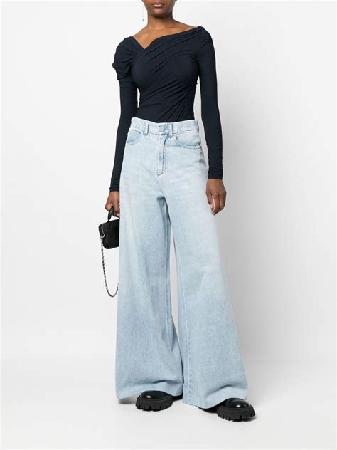 Société Anonyme X Lois Jeans Extra Wide Leg Jeans Farfetch