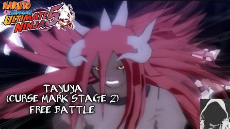 Tayuya Curse Mark Stage Mode Naruto Shippuden Ultimate Ninja Ps Youtube