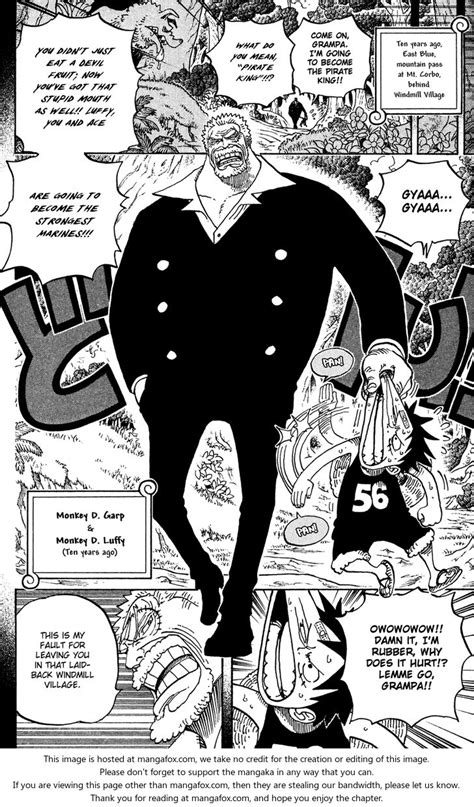 One Piece Chapter 582 Luffy And Ace One Piece Manga Online