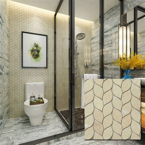 Cheap Leaf Shaped Mosaic Tiles Manufacturers And Suppliers