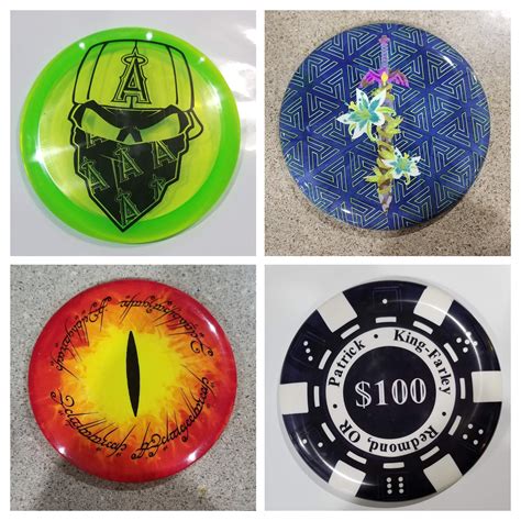 Custom Dyed Disc Golf Disc Contact Us For Custom Work Etsy