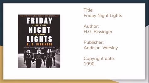 Friday Night Lights Book Talk Youtube