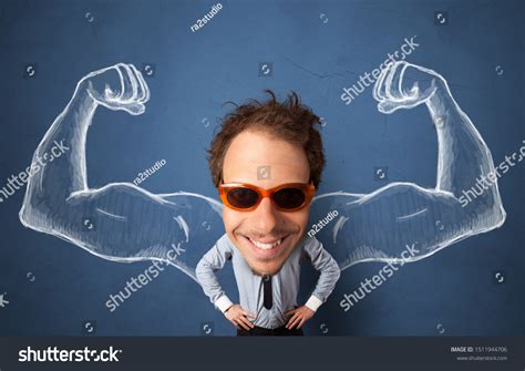 Big Head On Small Body Dreaming Stock Photo 1511944706 Shutterstock