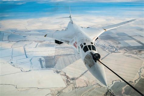 Tupolev Tu 160 While Refueling In Flight Blackjack For Nato Its The