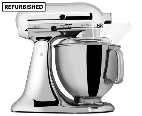 Kitchenaid will pay for replacement parts and labor costs to correct defects in materials and workmanship. KitchenAid Refurbished KSM150 Artisan Stand Mixer - Chrome ...