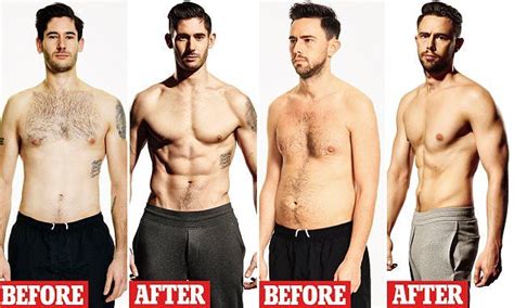 Amazing Transformations Of Three Ordinary Men Work Out Routines Gym