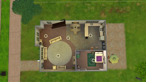Sims 4 Starter House Blueprints