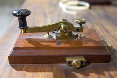 Vintage Morse Telegraph Machine Ifrah Law