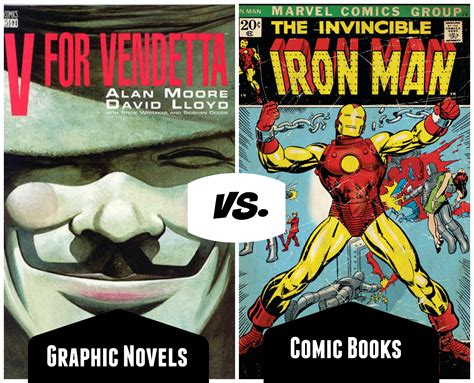 Graphic Novels Vs Comic Books A Geek Girls Guide