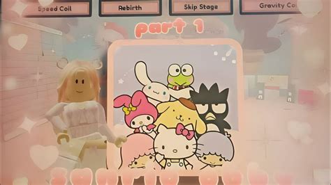 Main Sanrio Obby Part 1 ‹ Stage 1 25 › Youtube