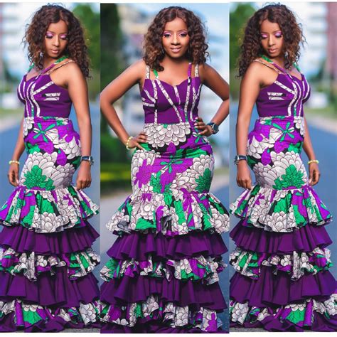 30 Long African Print Dresses For Wedding Guests Fashenista