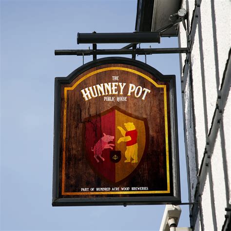 The Hunney Pot British Pub Pub Signs Pub