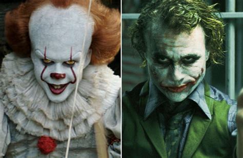 pennywise vs the joker it s bill skarsgard compares and contrasts his terrifying performance