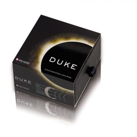 Mystim Duke Stainless Steel Electro Cock Ring Sensual Desire