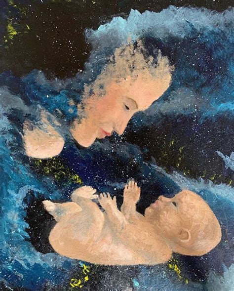 Mother Mother Original Oil Painting Surreal Painting Etsy