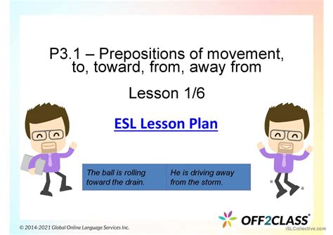 Teaching Prepositions Of Movement — English Esl Powerpoints