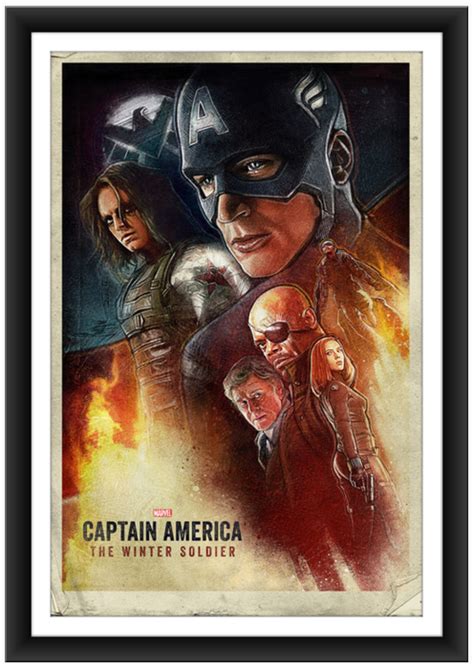 After the cataclysmic events in new york with the avengers, marvel's captain america: Poster Posse Project #5: Captain America: The Winter ...